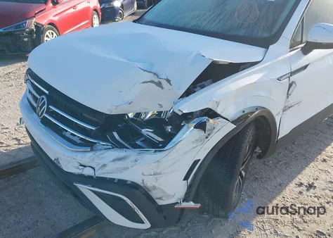 2022 Volkswagen Tiguan 2.0T S из США, поврежденный, VIN 3VV1B7AX0NM126321